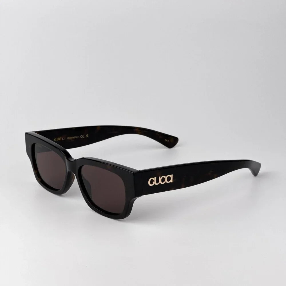 Gucci GG1794S Sunglasses – Havana Square Frame with Brown Lenses | Model GG1794S